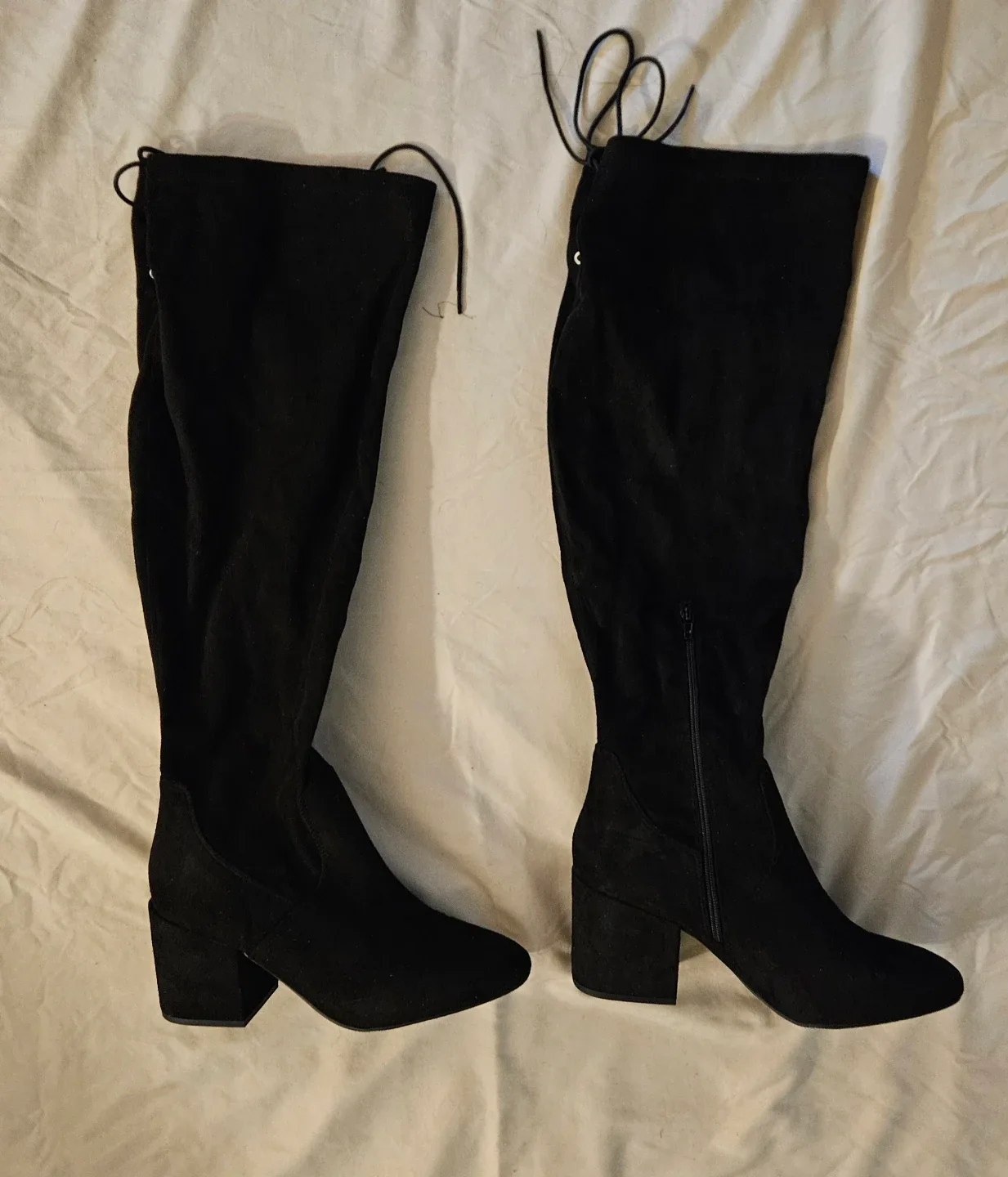 Knee High Boots - Size 10W