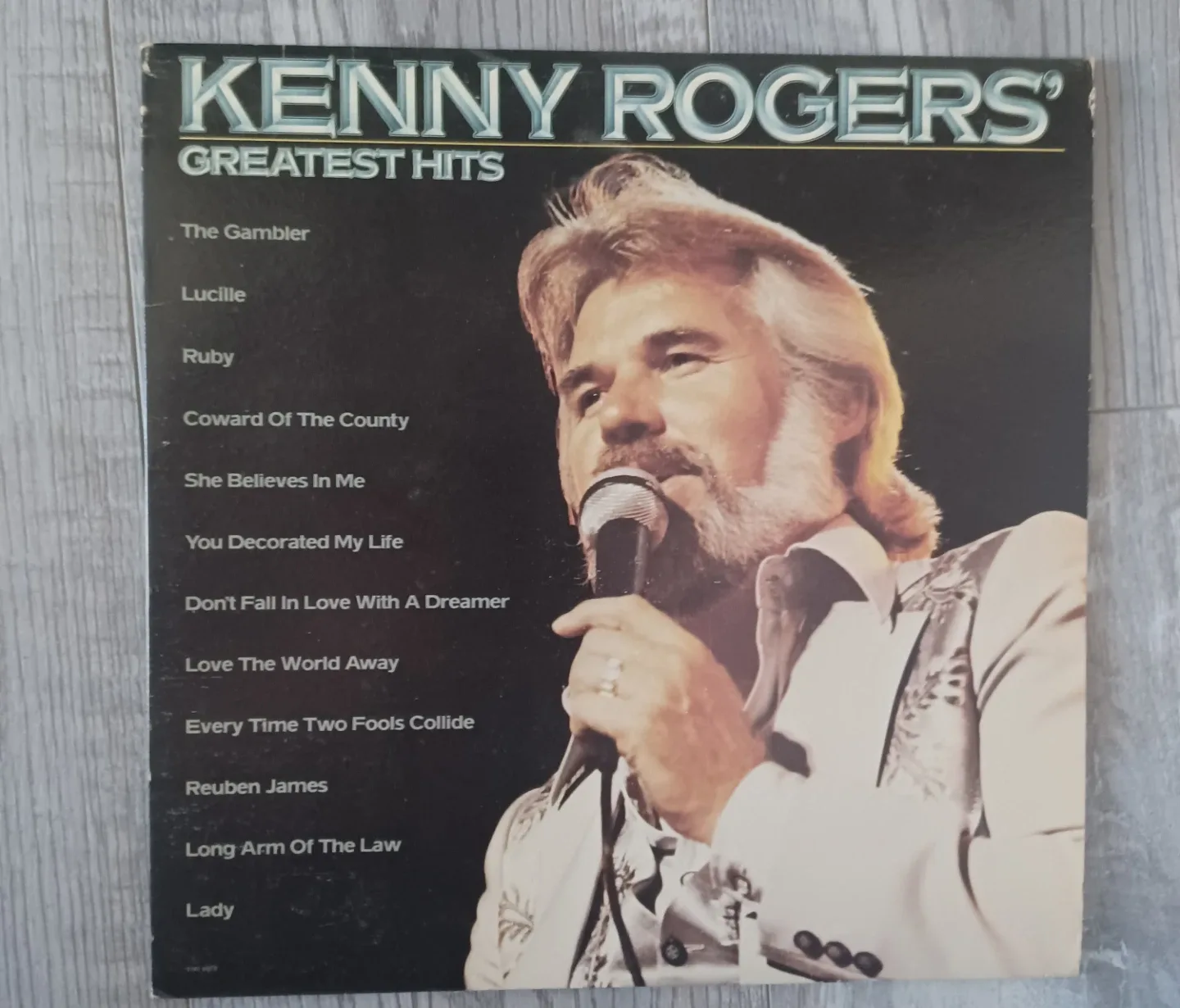 Kenny Rogers' Greatest Hits Vinyl Record