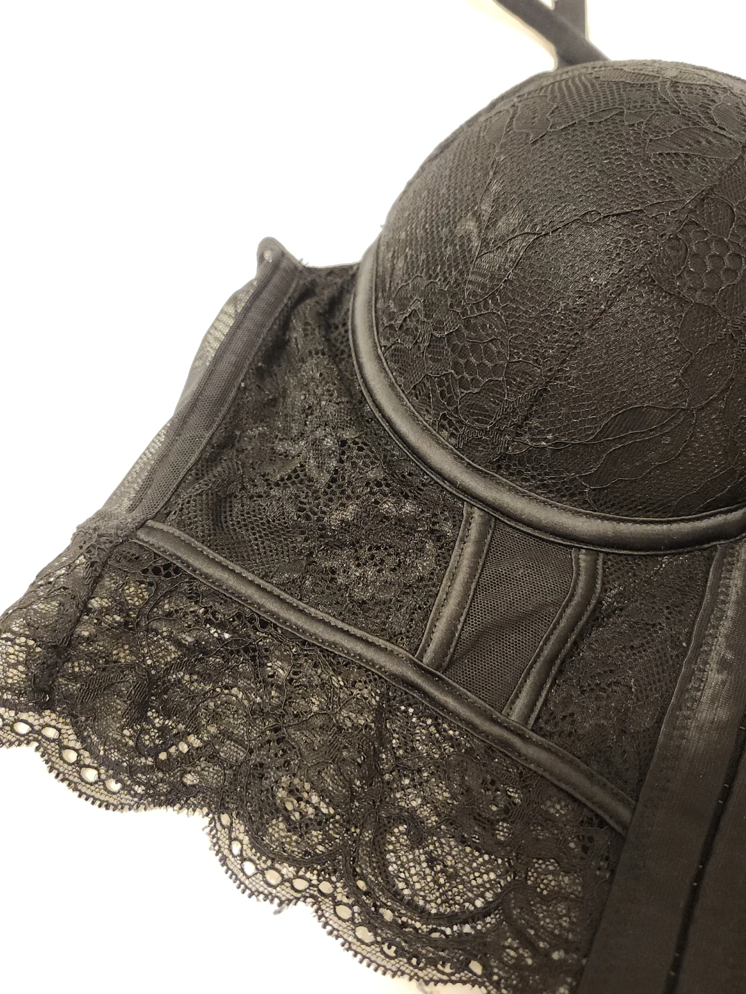 Black Lace corset top - Size 34A - photo 2