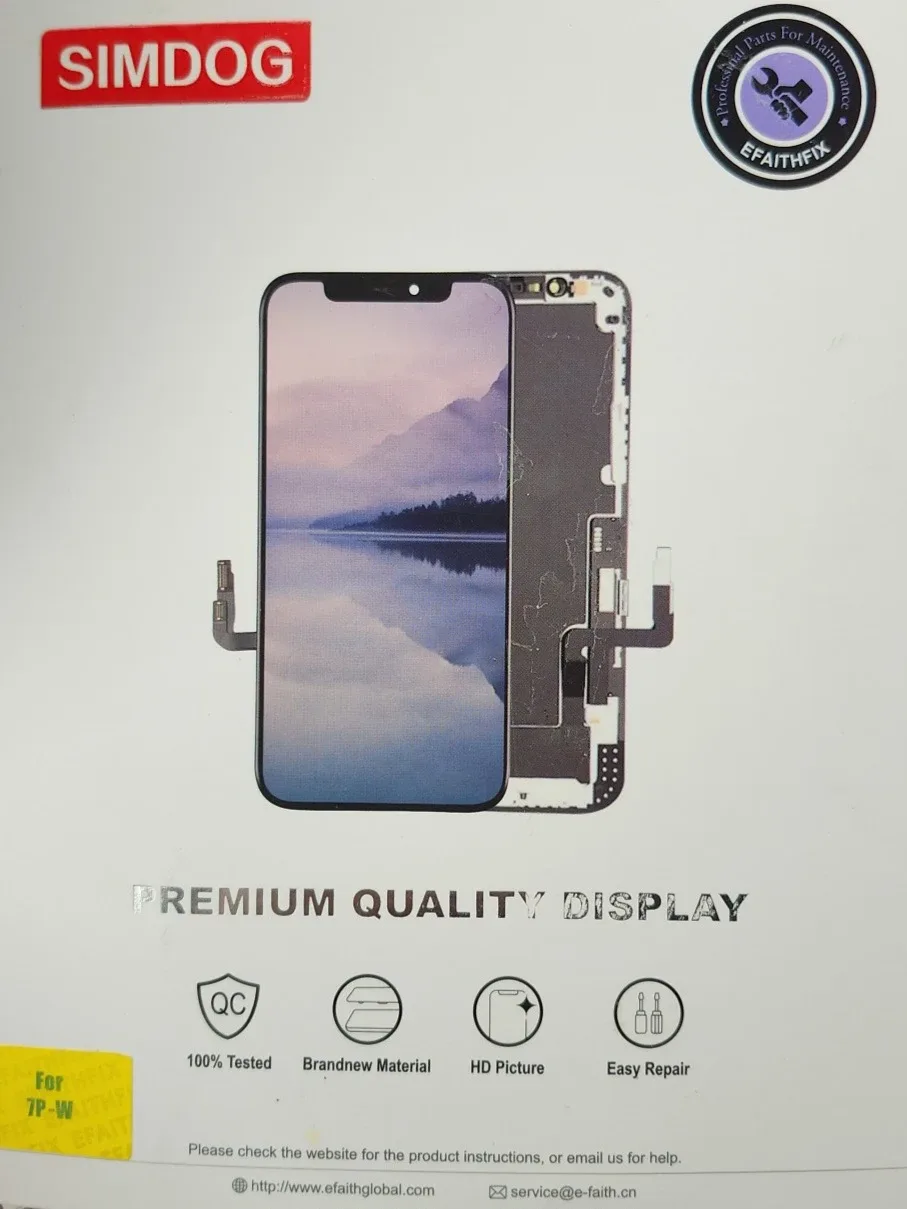 I phone 7 plus display or screen with repairing tools