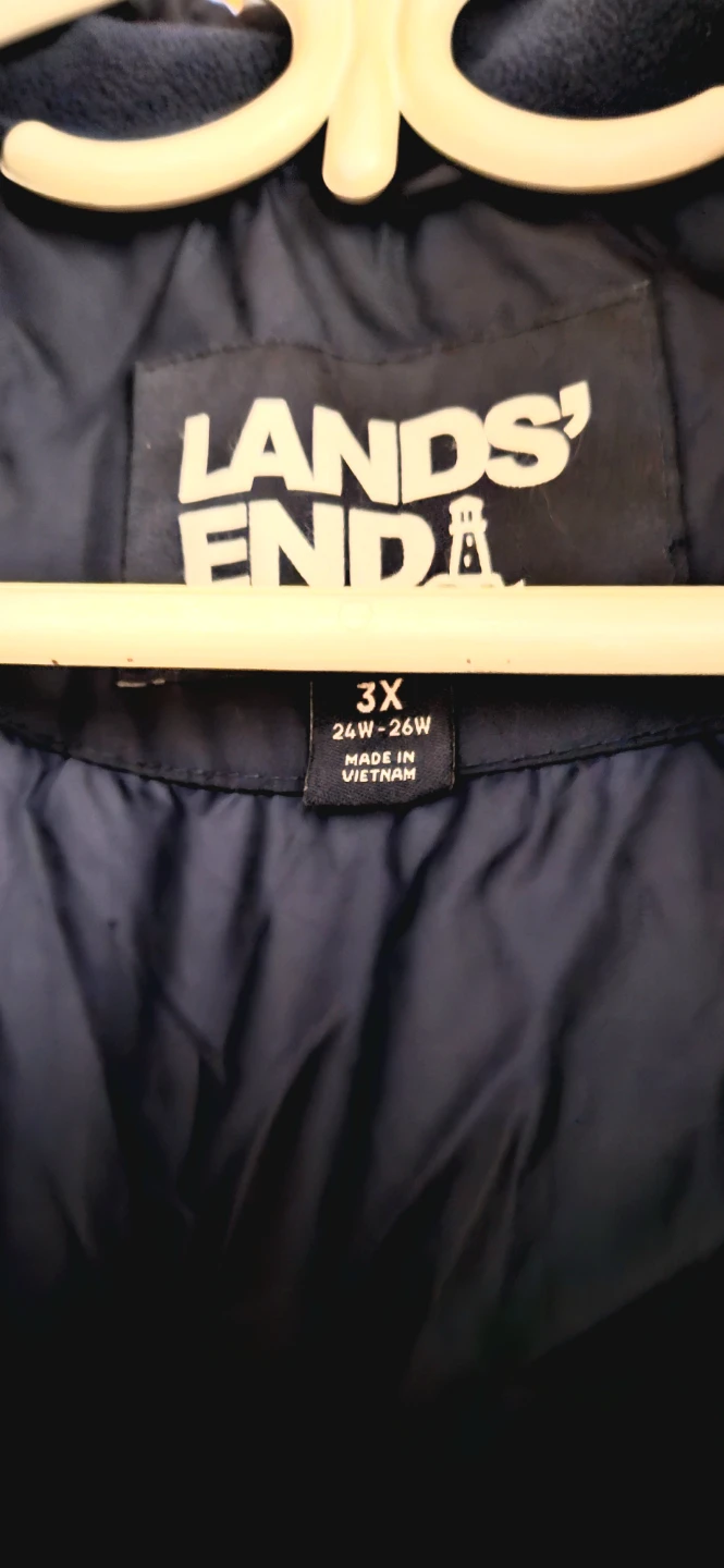 Lands' End Down Coat - Size 3X - photo 2