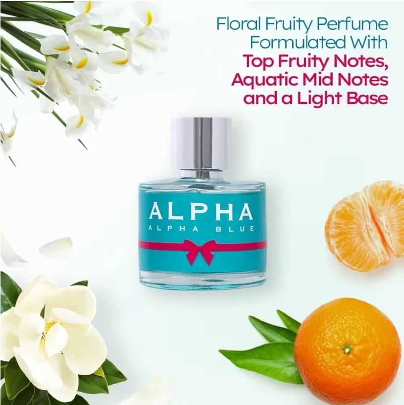 Alpha Blue Eau De Parfum 3.4 fl oz - photo 2