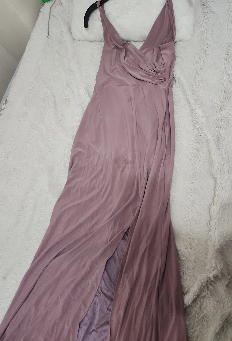 Mauve Formal Dress with Slit