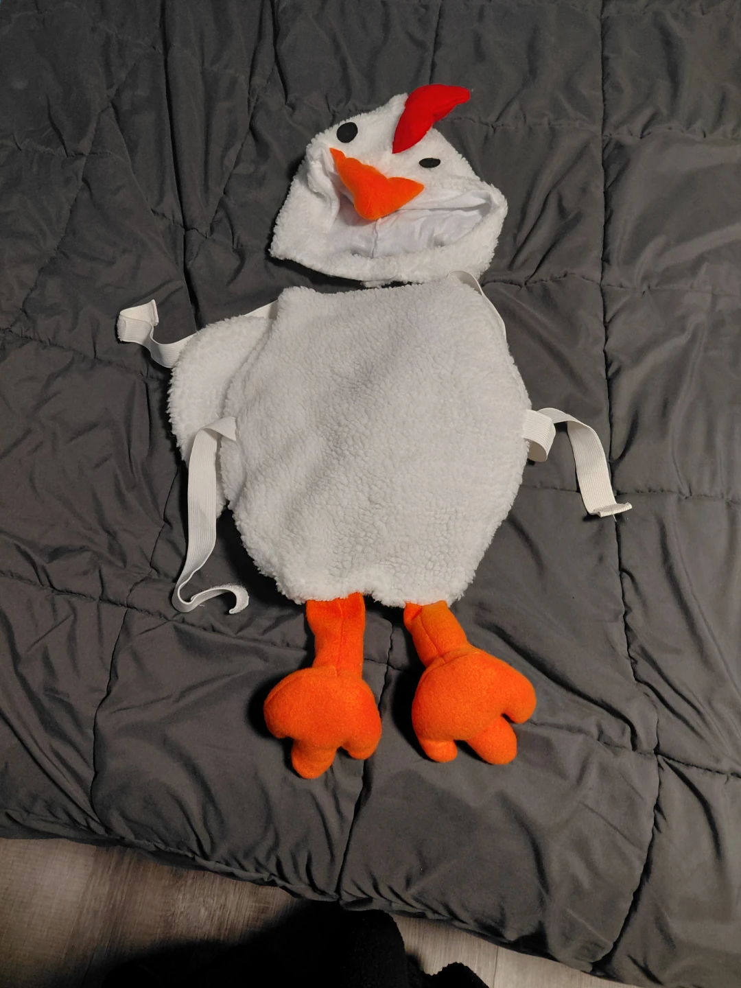 Chicken Costume for use with baby carrier
