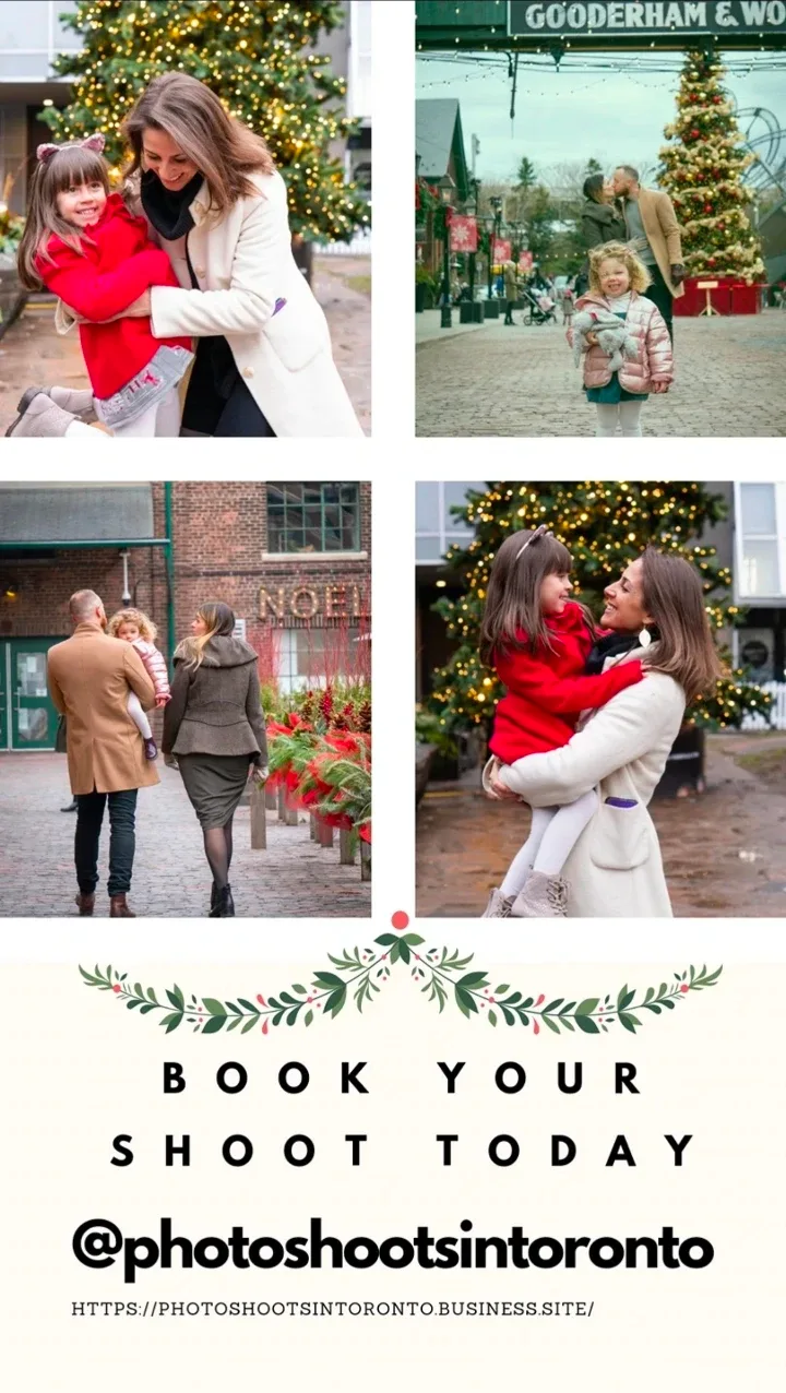 Christmas photoshoots