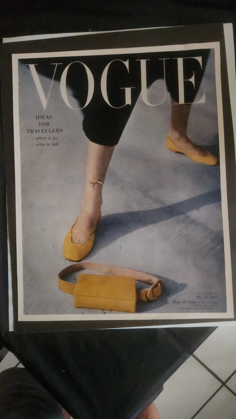 Vogue Print Cover - May 13, 1949