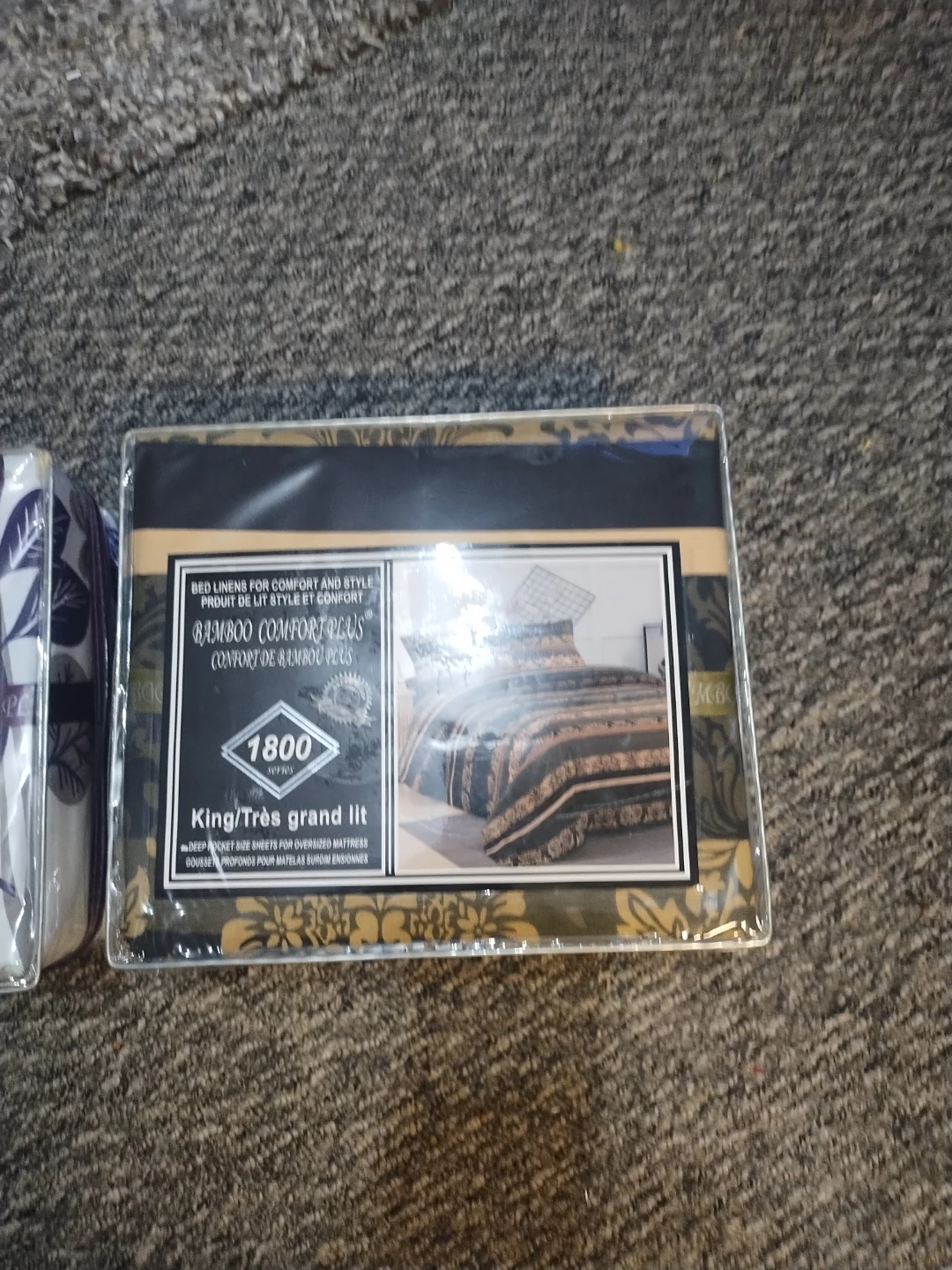 Bamboo Comfort Plus King Bed Sheet Set - New