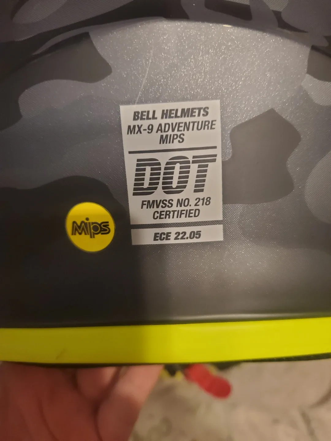 Bell MX-9 Adventure MIPS Helmet XL image indicator(2)