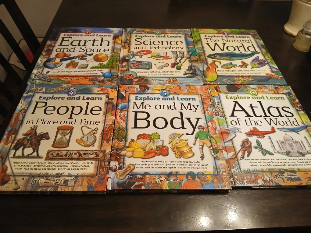 Explore and Learn Children's Educational Books Set