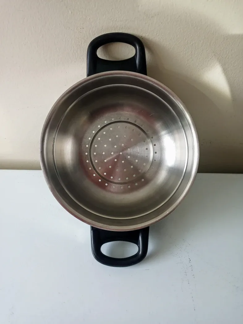 8¼" Stainless Steel Steamer Insert  #Cleanout