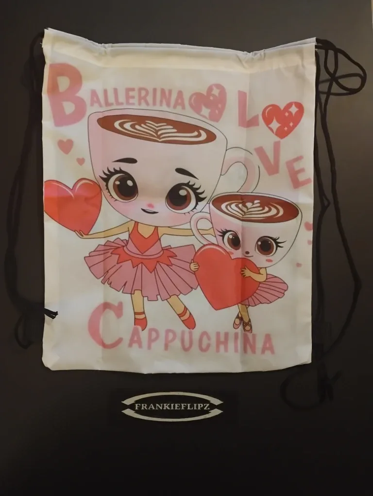 Italian Brian rot themed sports bags