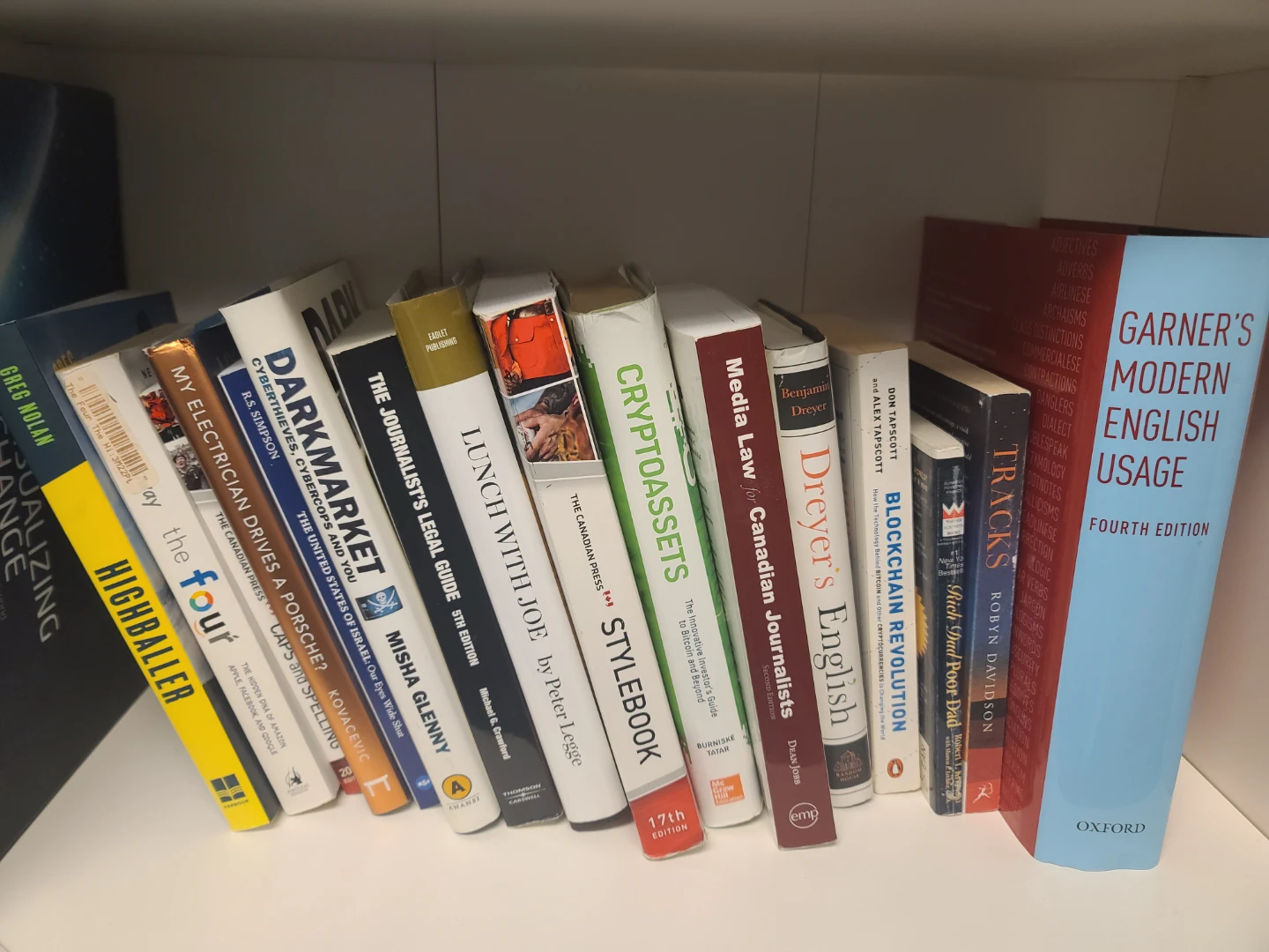 Books: DarkMarket, Cryptoassets, Media Law & More