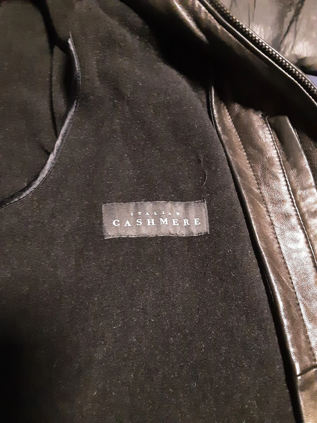 Andrew Marc Black Leather Jacket XL - photo 3