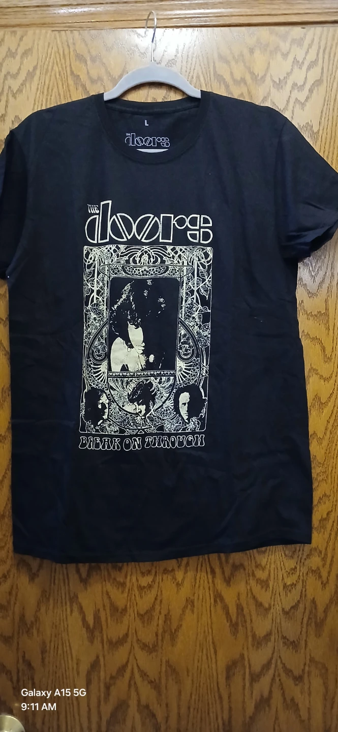 The Doors Black T-Shirt - Size L