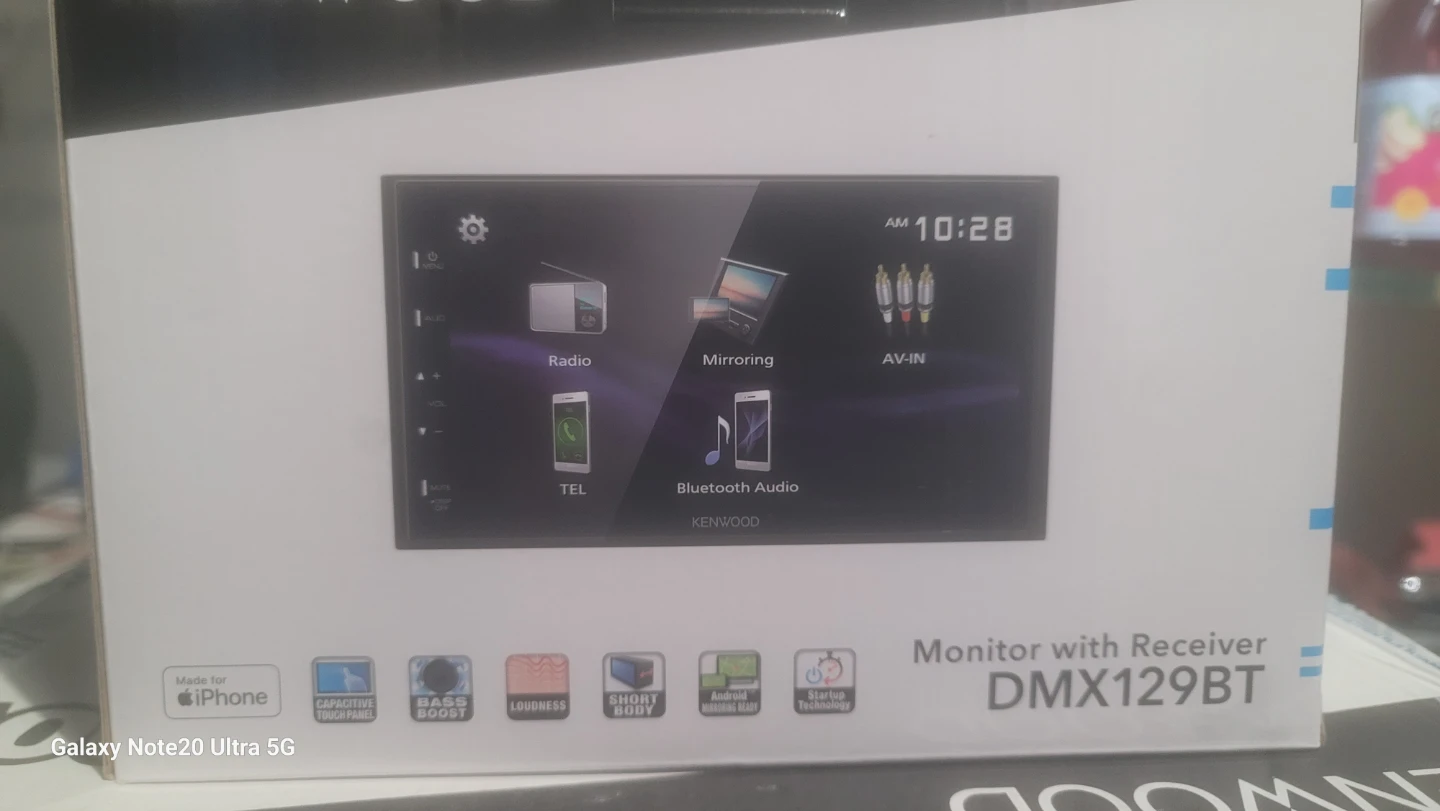Kenwood DMX129BT Monitor with Receiver - New in Box!