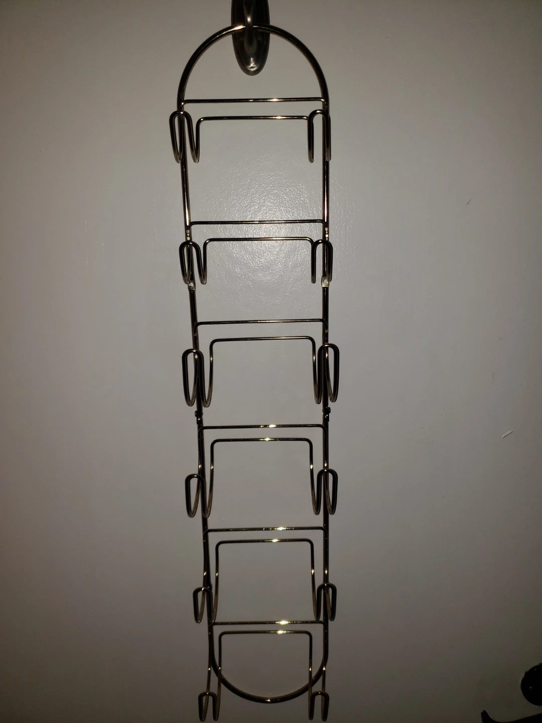 Hanging Wine Rack - Gold