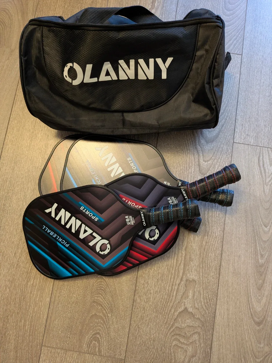 Olanny Pickleball Paddles & Bag