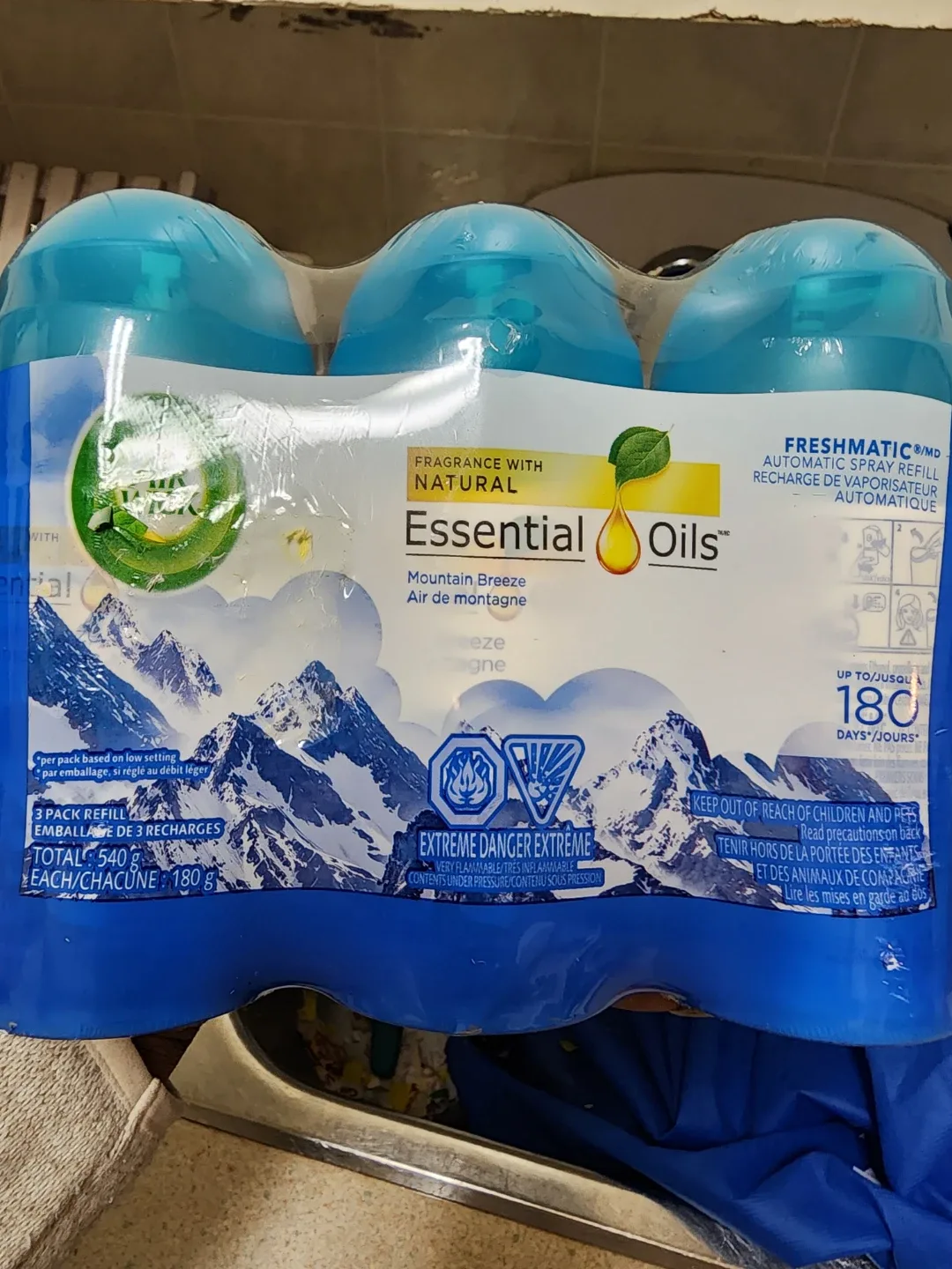 Air Wick Freshmatic Refill - Mountain Breeze image indicator(2)