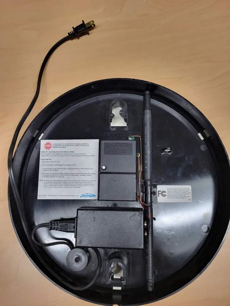 Primex Wireless Analog Clock image indicator(3)