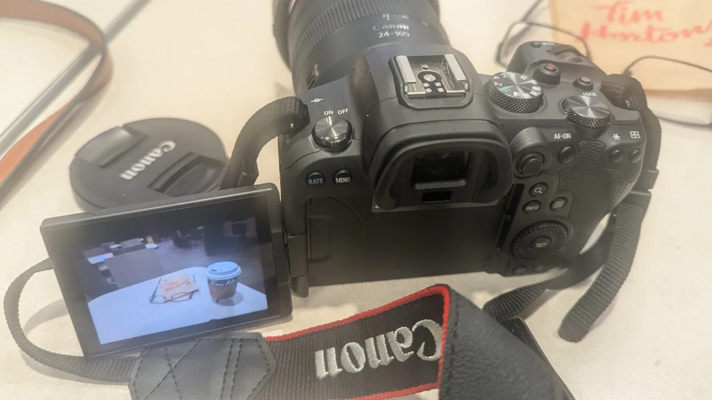 Canon EOS R6 Camera no lens. image indicator(2)