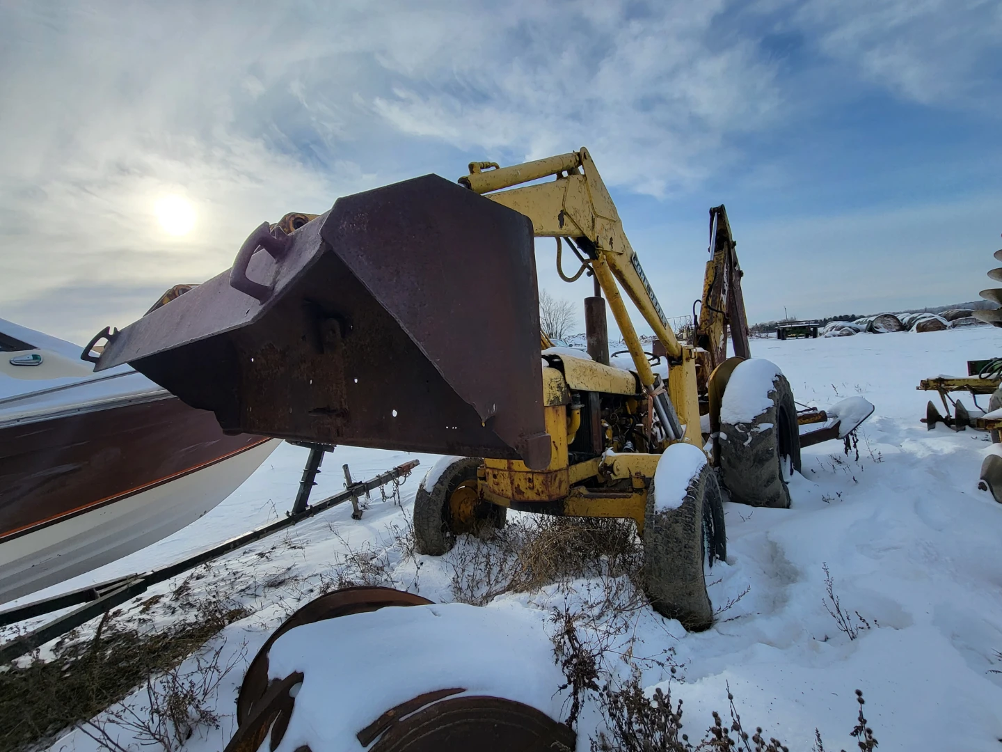 John Deere Diesel Tractor and Backhoe Loader - photo 3