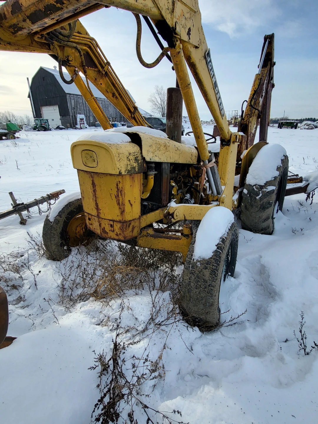 John Deere Diesel Tractor and Backhoe Loader - photo 4