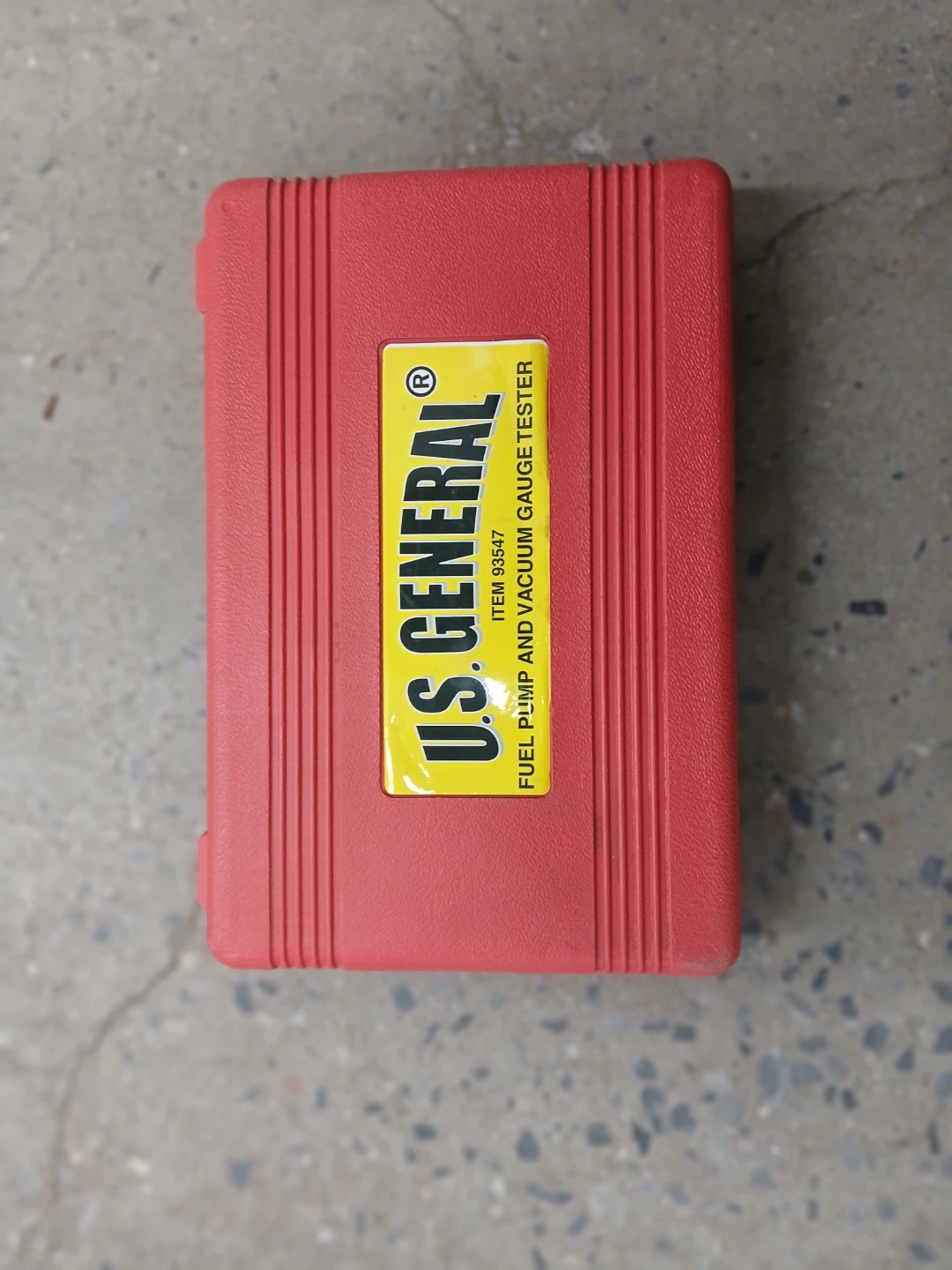 U.S. General Fuel Pump and Vacuum Gauge Tester 93547