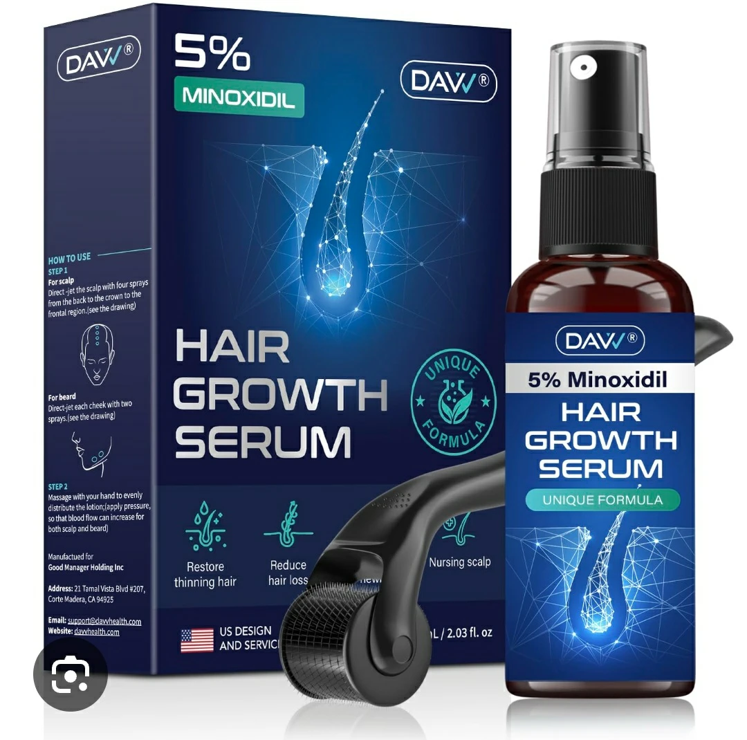 Davv 5% Minoxidil Hair Growth Treatment -Restores Thinning Hair - photo 2