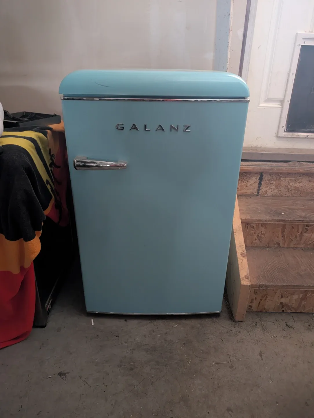 Galanz Retro Compact Refrigerator - Mint