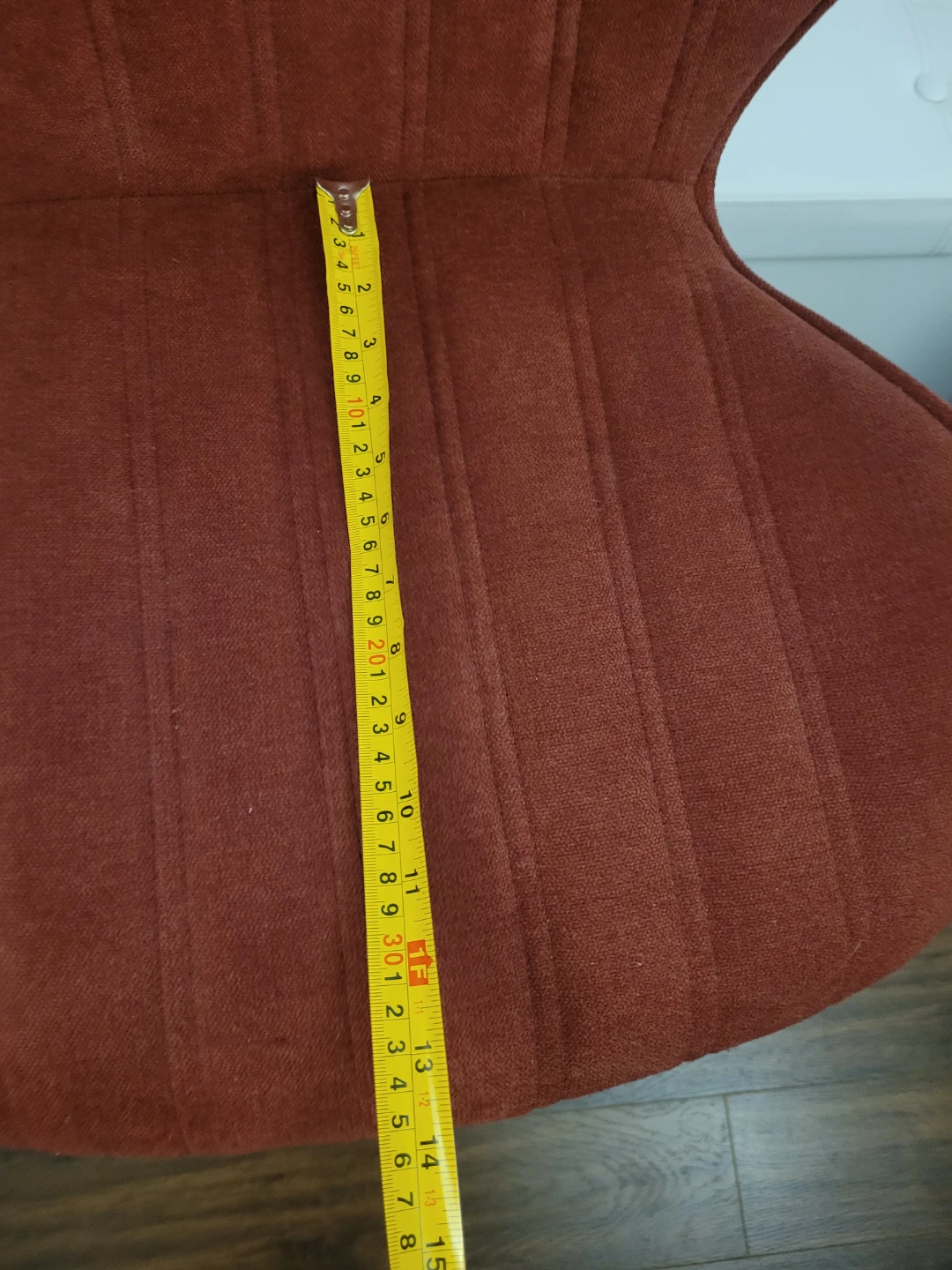 Swivel Bar Stool ,Vintage Maroon - photo 3