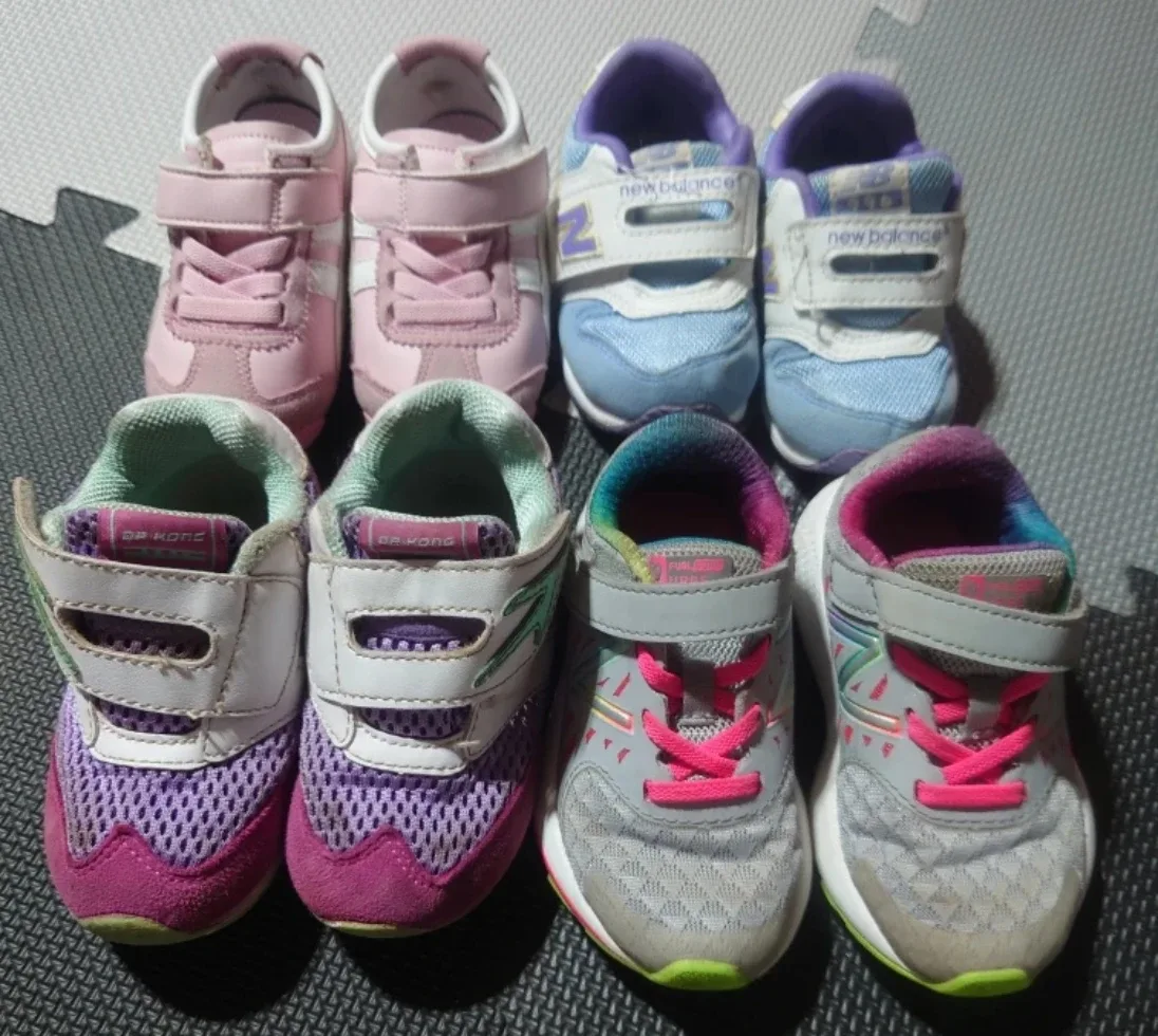 Kids' Shoes Bundle - Asics, New Balance, Dr. Kong