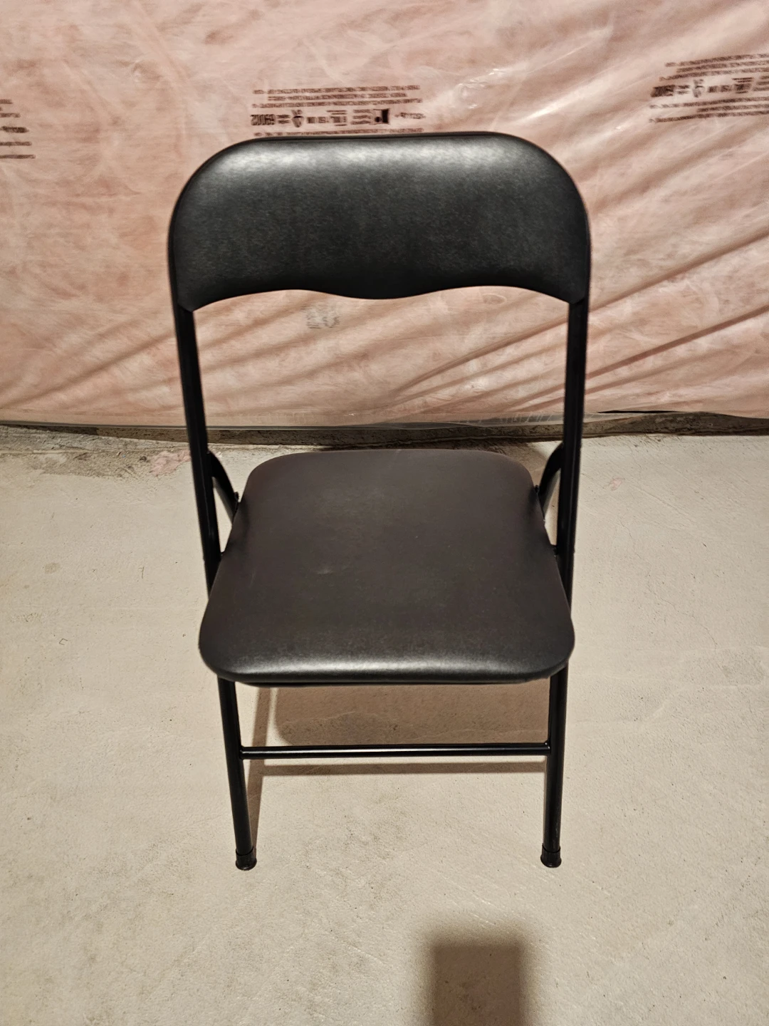 Black Folding Chairs x 7 - photo 2