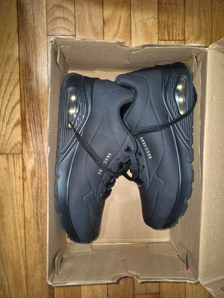 Skechers Uno Stand On Air Black Size 9