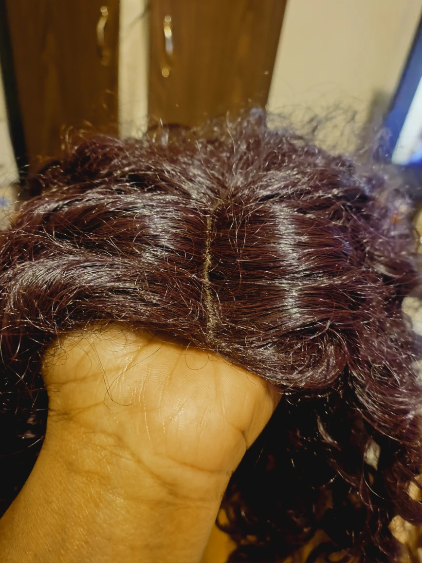 #Cleanout Motown Tress Wig Purple Used - photo 3