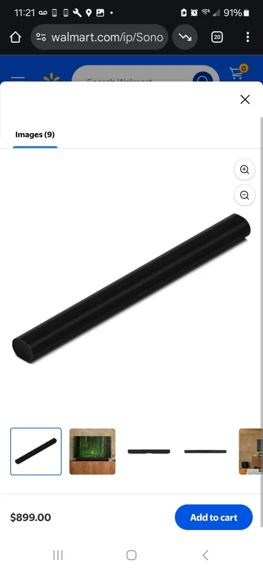 Sonos Arc - Black - Soundbar with Dolby Atmos image indicator(2)