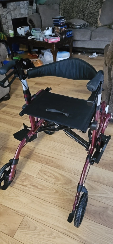 Rollator Walker/ Wheelchair with Seat - photo 2