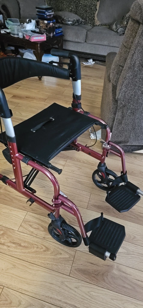 Rollator Walker/ Wheelchair with Seat - photo 3