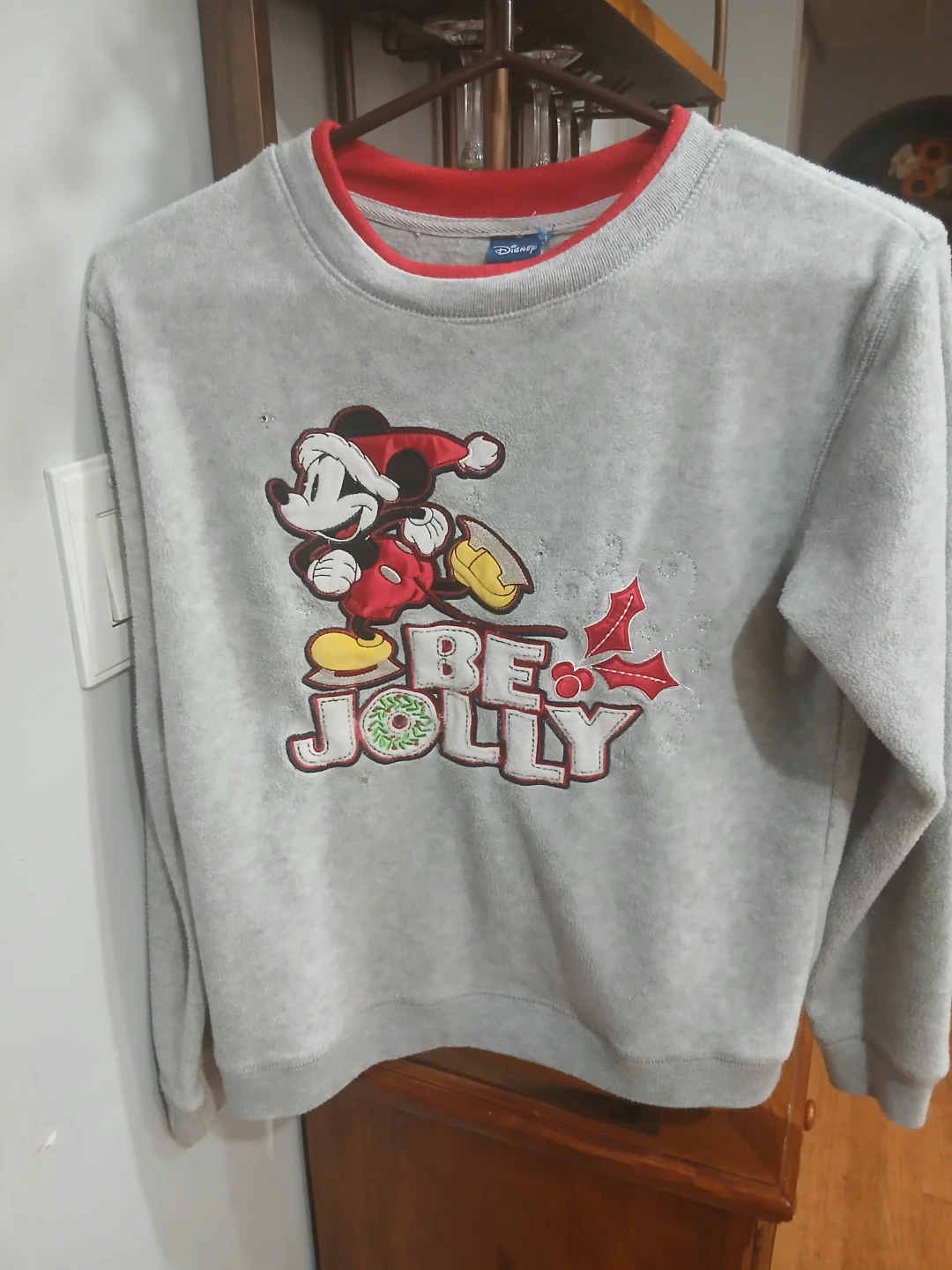 Disney Mickey Mouse 'Be Jolly' Sweatshirt