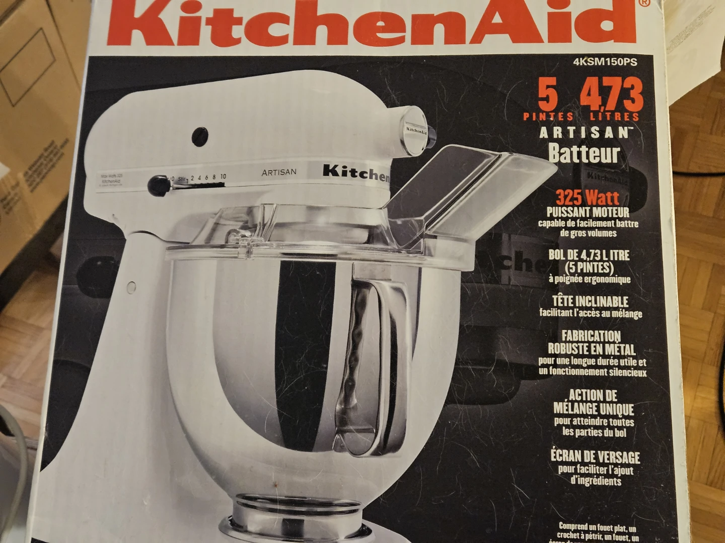 KitchenAid Artisan Stand Mixer - White