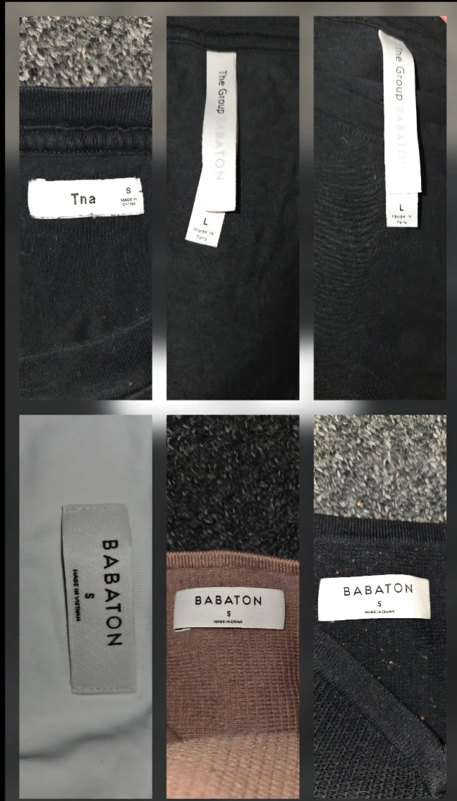 TNA & Babaton T-Shirts - Size S & L - photo 2