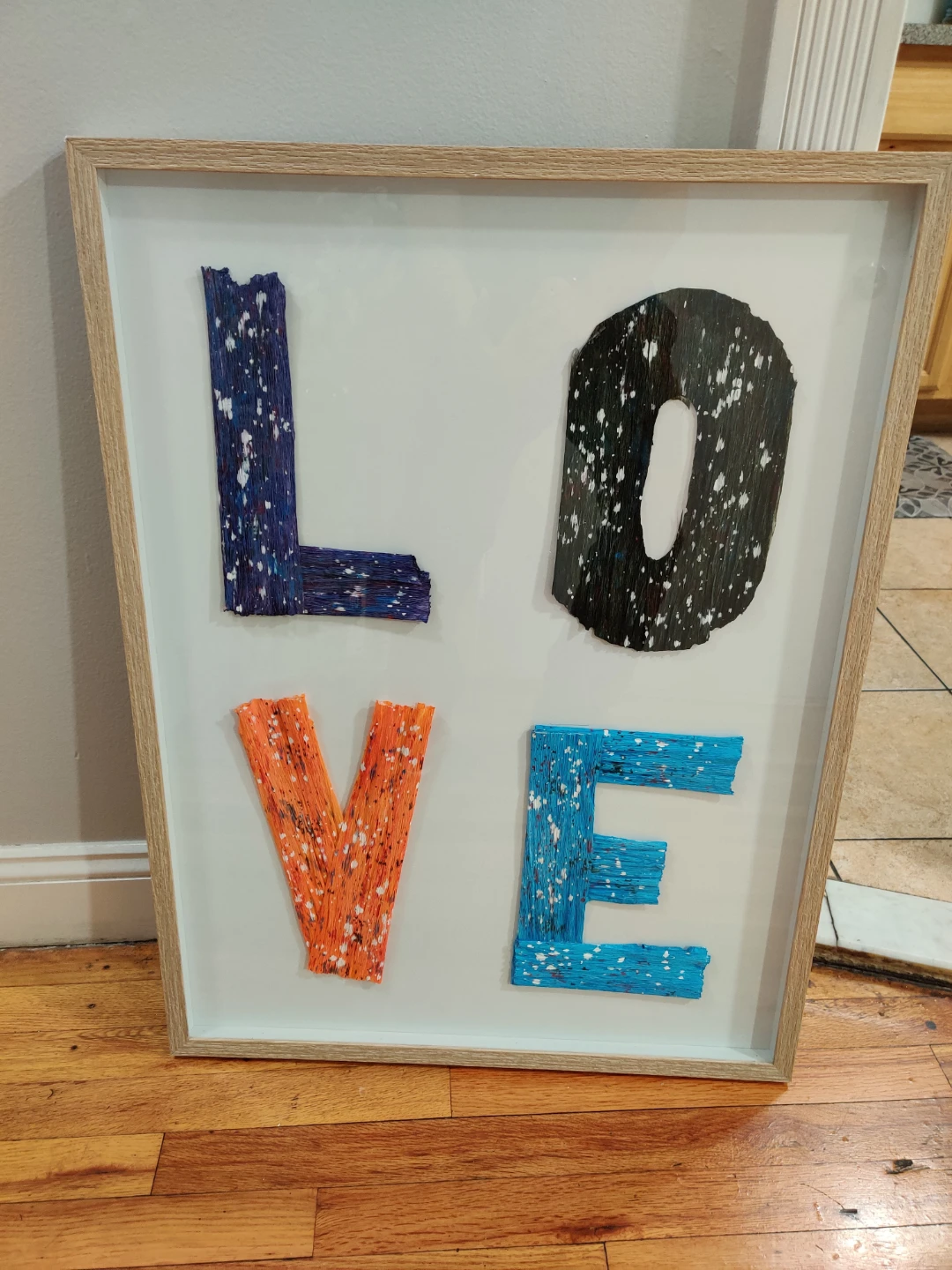 Framed LOVE Wall Art