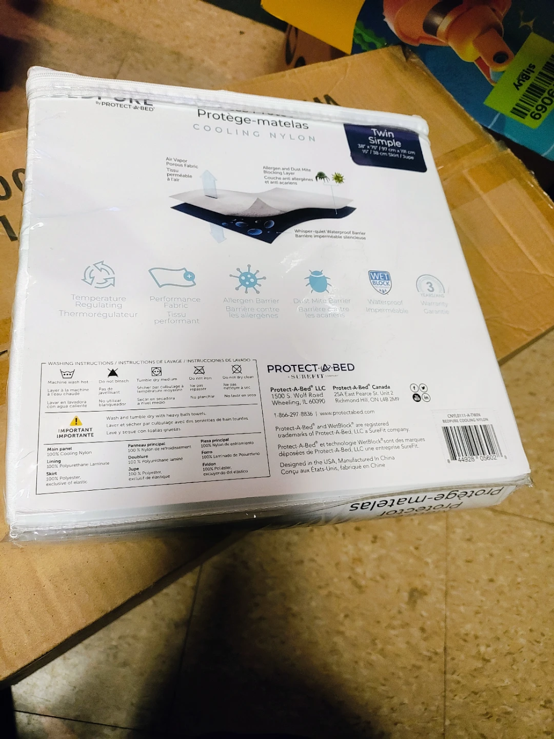 Protect-A-Bed Twin Mattress Protector - New! - photo 2