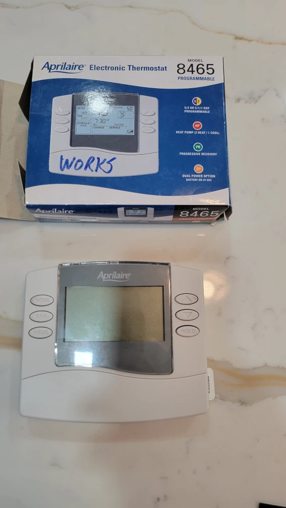 Aprilaire 8465 Electronic Thermostat