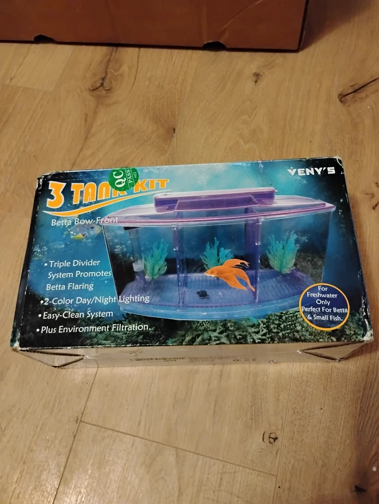 Veny's 3 Tank Kit Betta Bow-Front