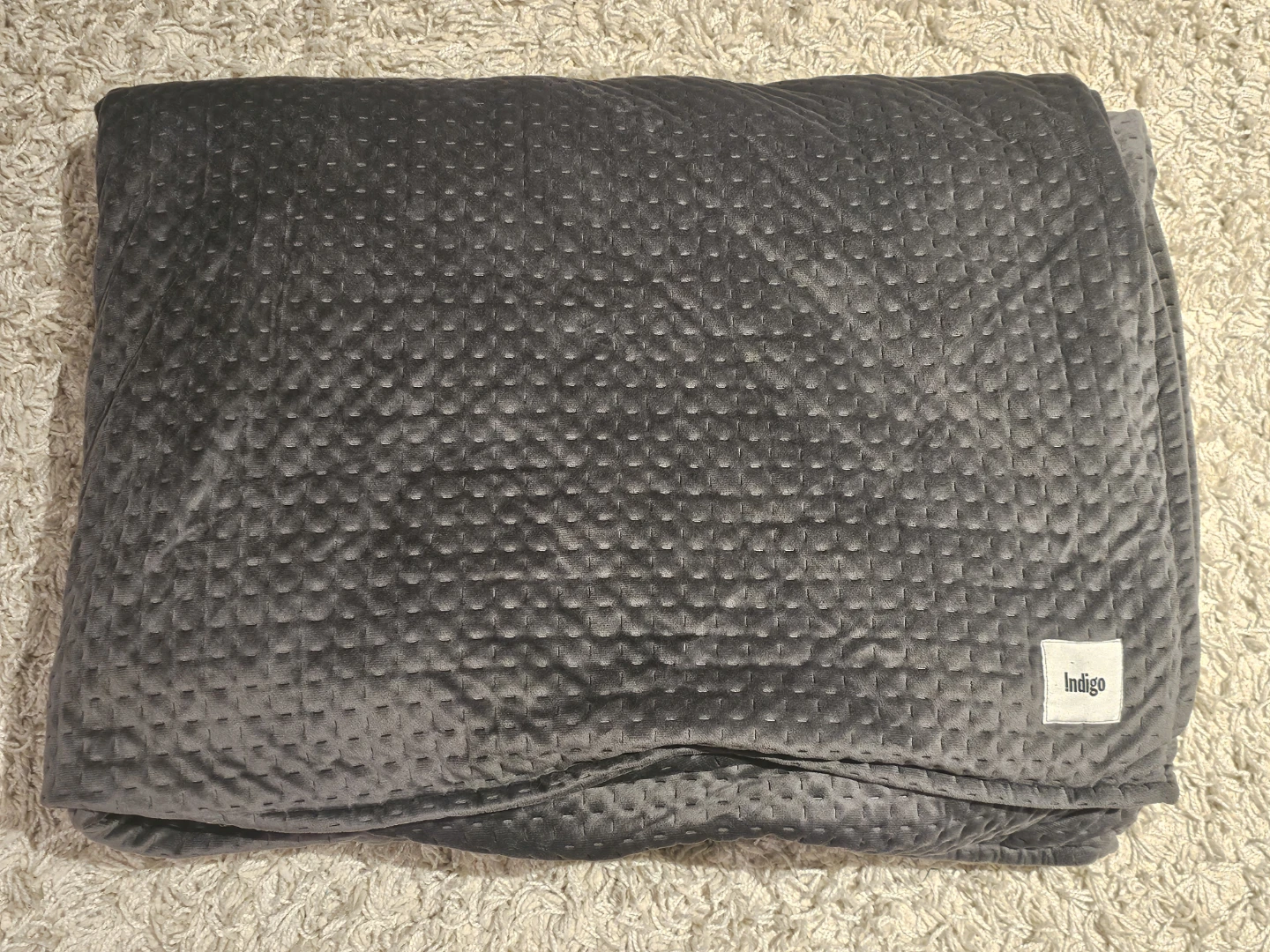 Indigo Weighted Blanket - Grey
