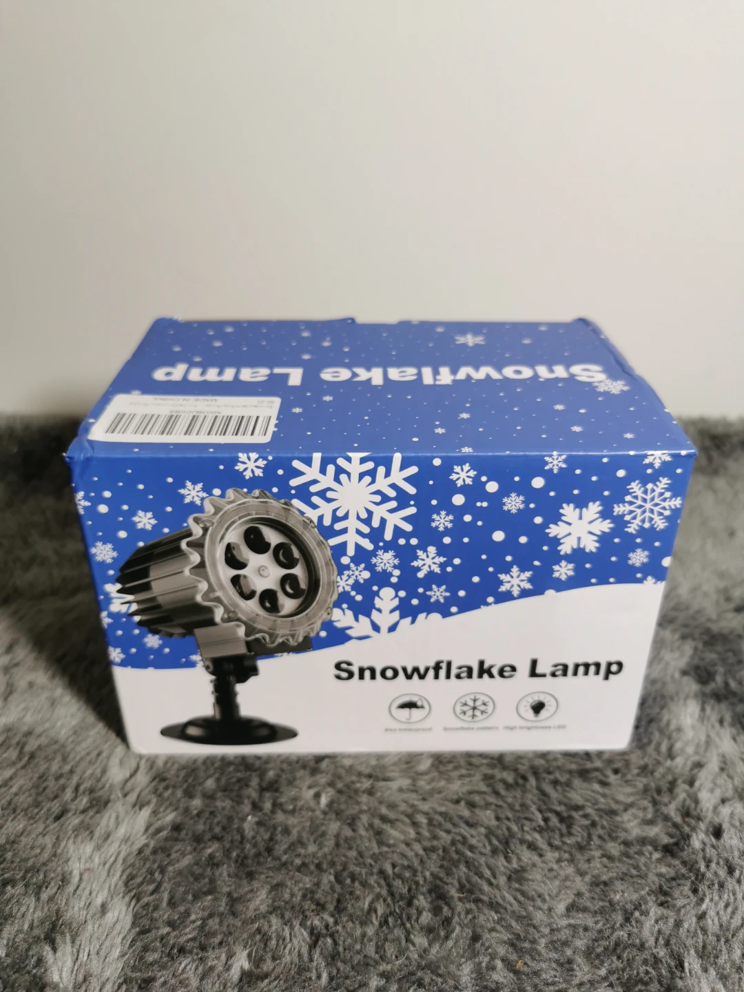 Snowflake Lamp - New in Box!