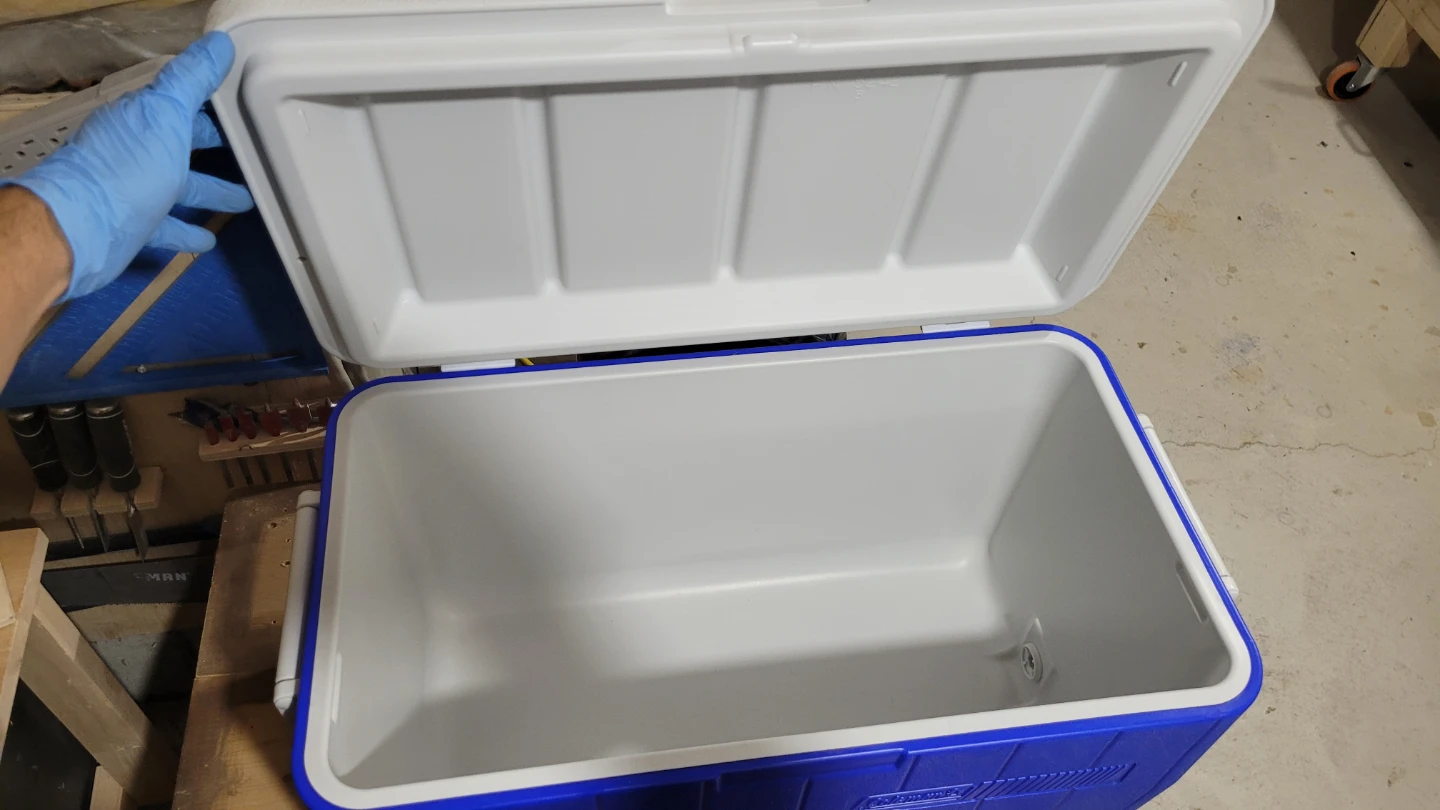 Coleman 48 Quart Chest Cooler - Blue - photo 4