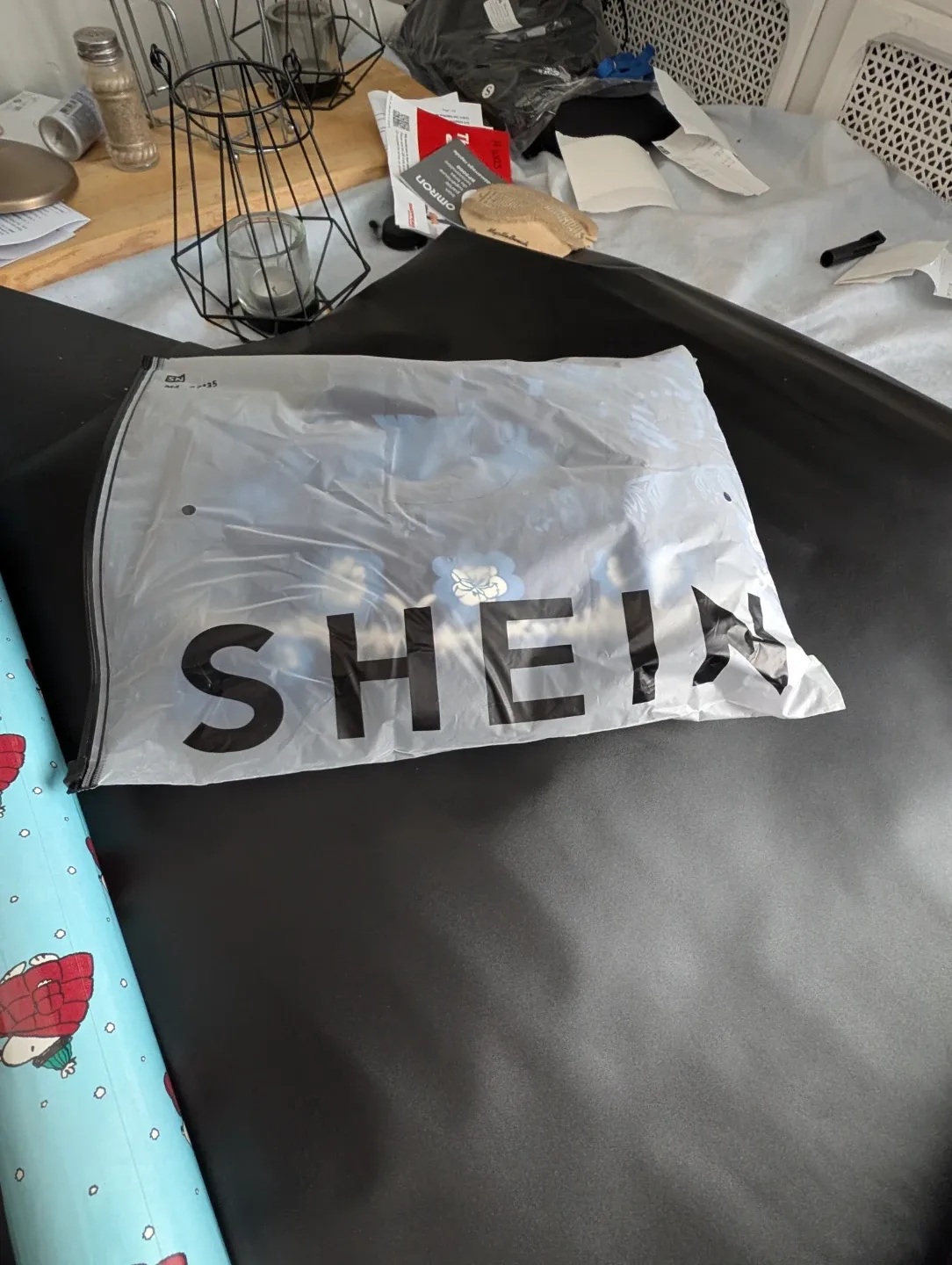 Shein Curve 1XL Maxi Dress - Blue & Green image indicator(6)