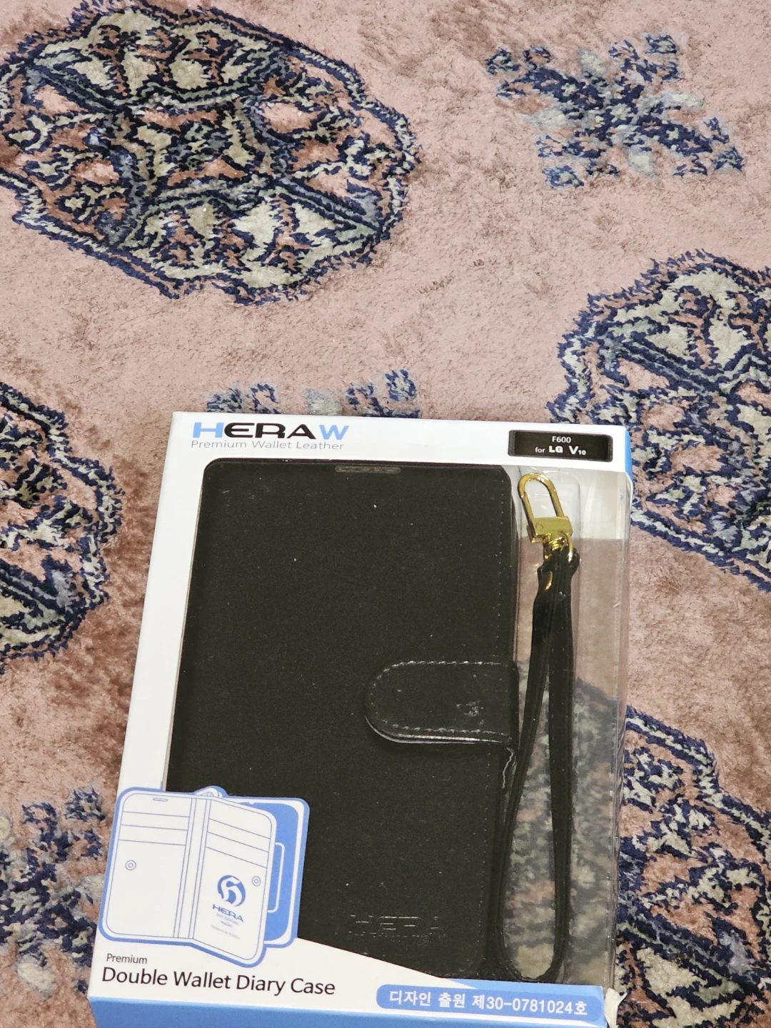 HERAW Premium Wallet Leather Case for LG V10