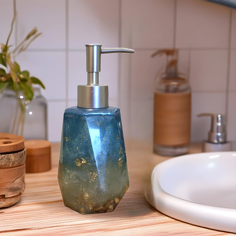 Handmade Resin Soap Dispenser - photo 2